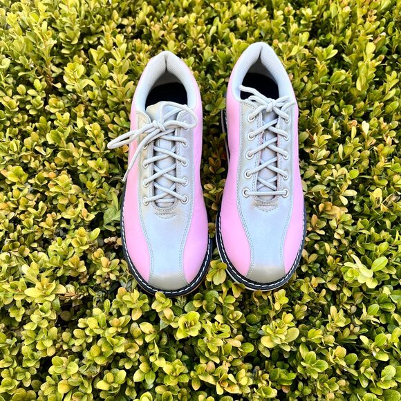 NWOT Circle Elite Bowling Shoes - Pink & Silver - Womens - Size 7.5 - Picture 2 of 11